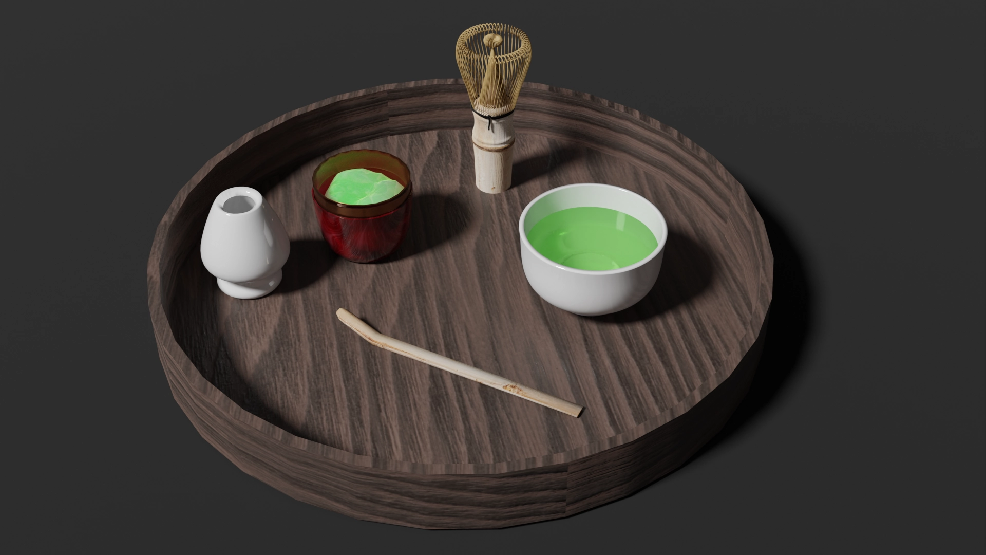 Tablett mit Utensilien Tablett mit Utensilien