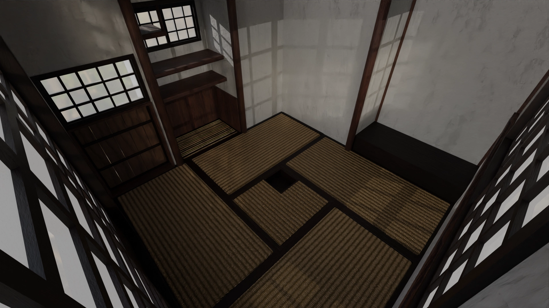 Leeres Teezimmer Leeres Teezimmer